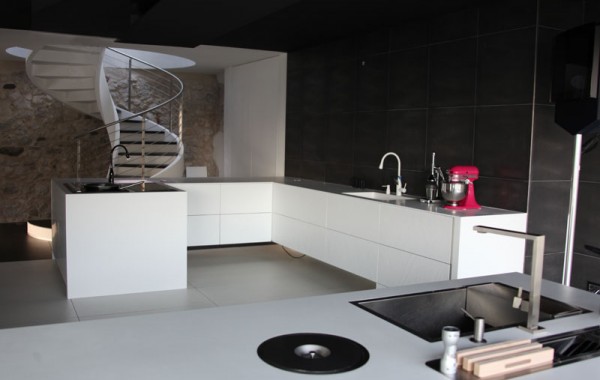 Cucina in Solid Surface