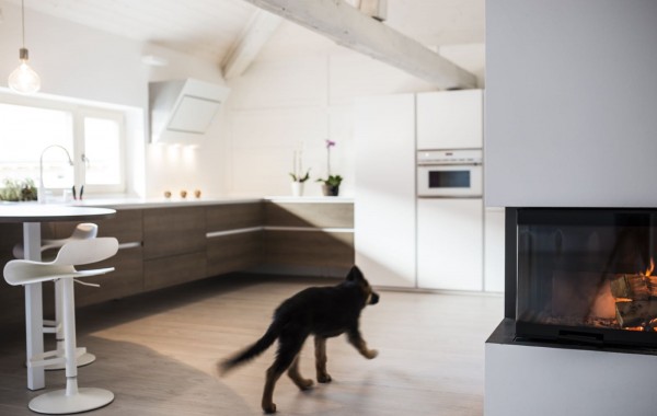 Cucina in rovere rustico